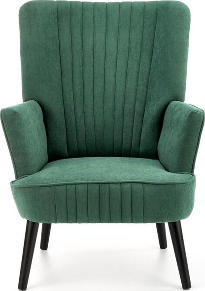 Lounge Chair Delgado | size: Width: 75cm, Height: 100cm, Depth: 70cm | color: Green | image: 6 | variant: 1004636