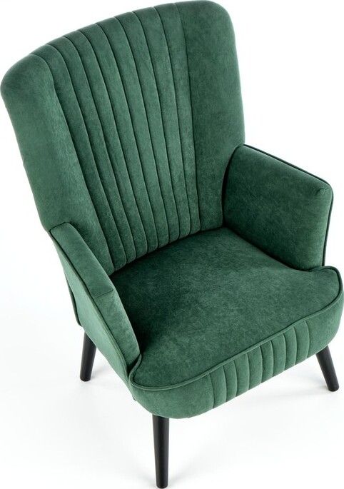 Lounge Chair Delgado | size: Width: 75cm, Height: 100cm, Depth: 70cm | color: Green | image: 8 | variant: 1004636