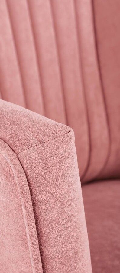 Lounge Chair Delgado | size: Width: 75cm, Height: 100cm, Depth: 70cm | color: Pink | image: 5 | variant: 1004634