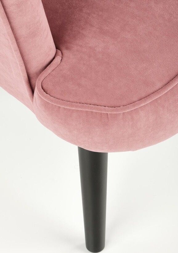 Lounge Chair Delgado | size: Width: 75cm, Height: 100cm, Depth: 70cm | color: Pink | image: 6 | variant: 1004634