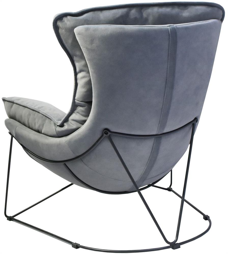 Lounge Chair Diva | size: Width: 88cm, Height: 84cm, Depth: 96cm | color: Gray | image: 4 | variant: 1004794