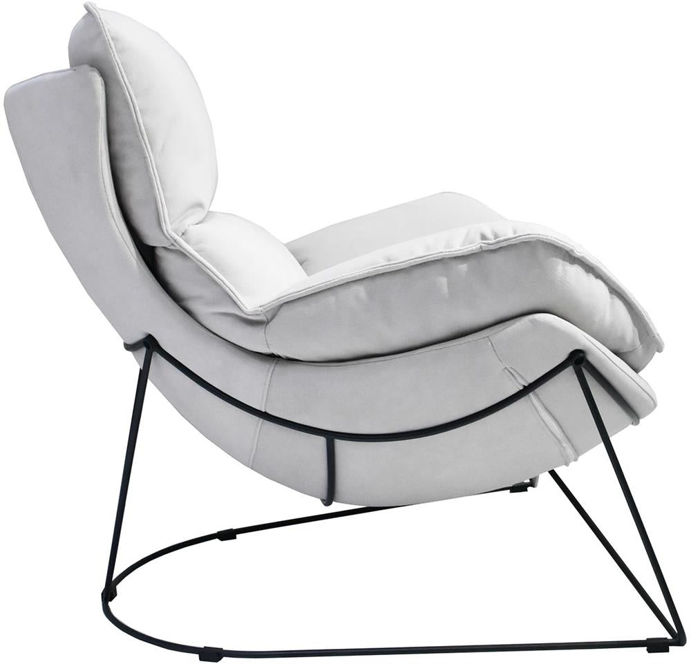 Lounge Chair Diva | size: Width: 88cm, Height: 84cm, Depth: 96cm | color: White | image: 3 | variant: 1004790
