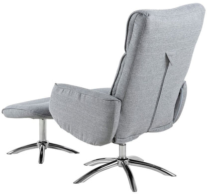 Lounge Chair East Oulu | size: Width: 77cm, Height: 109cm, Depth: 89cm | color: Gray | image: 2 | variant: 1005878