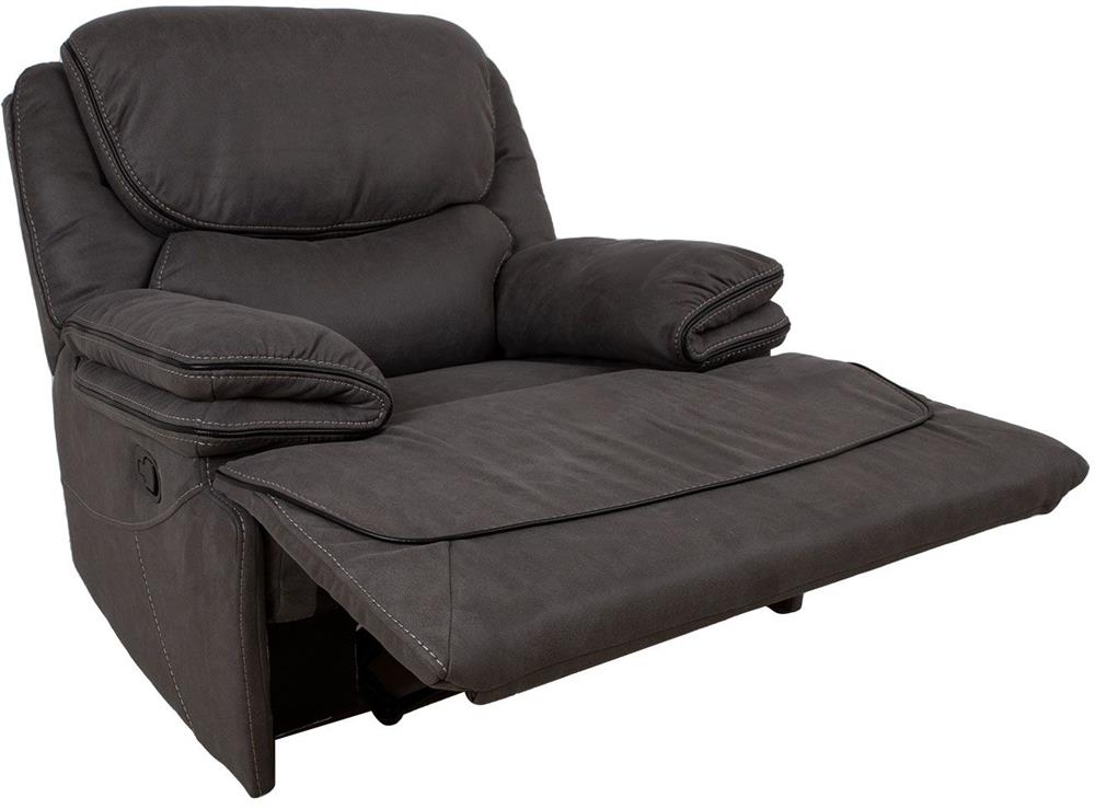 Lounge Chair East Riga | size: Width: 93cm, Height: 106cm, Depth: 100cm | color: Gray | image: 2 | variant: 1005962