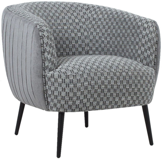 Lounge Chair East Sandwich | size: Width: 77cm, Height: 80cm, Depth: 74cm | color: Gray | image: 1 | variant: 1005382
