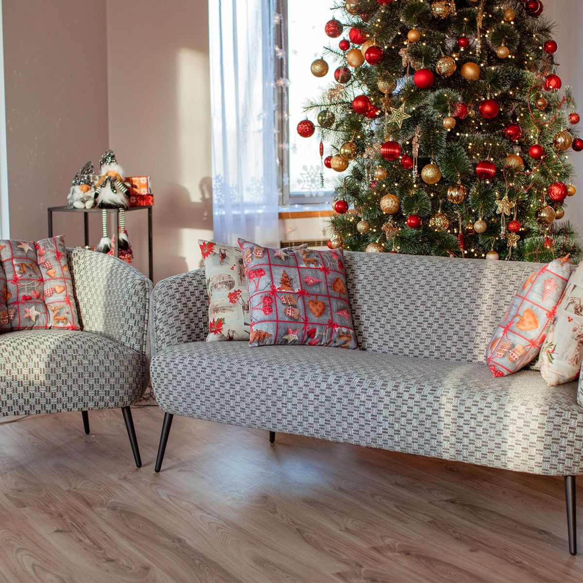 Lounge Chair East Sandwich | size: Width: 77cm, Height: 80cm, Depth: 74cm | color: Gray | image: 10 | variant: 1005382