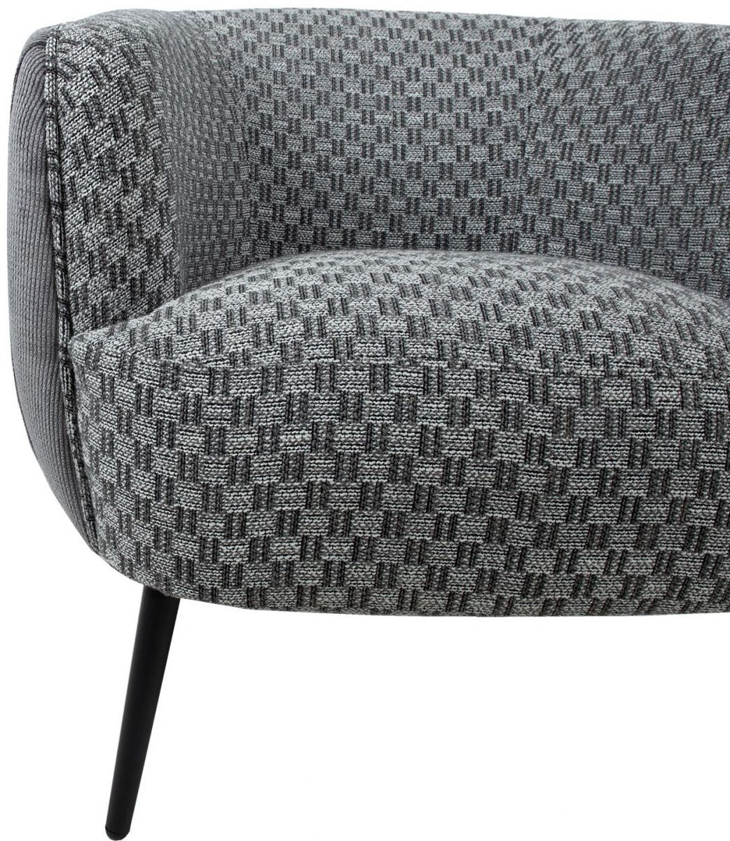 Lounge Chair East Sandwich | size: Width: 77cm, Height: 80cm, Depth: 74cm | color: Gray | image: 7 | variant: 1005382