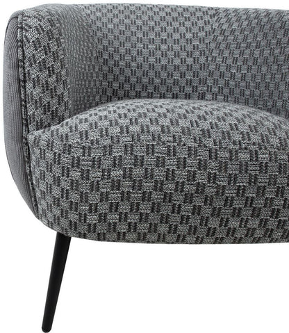 Lounge Chair East Sandwich | size: Width: 77cm, Height: 80cm, Depth: 74cm | color: Gray | image: 7 | variant: 1005382