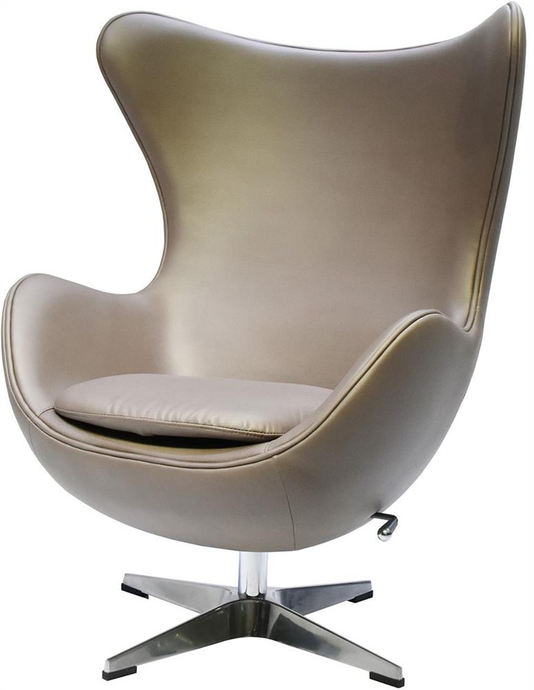 Lounge Chair Falmouth | size: Width: 78cm, Height: 104cm, Depth: 87cm | color: Brown | image: 1 | variant: 1000996