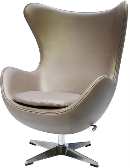 Lounge Chair Falmouth | size: Width: 78cm, Height: 104cm, Depth: 87cm | color: Brown | image: 1 | variant: 1000996