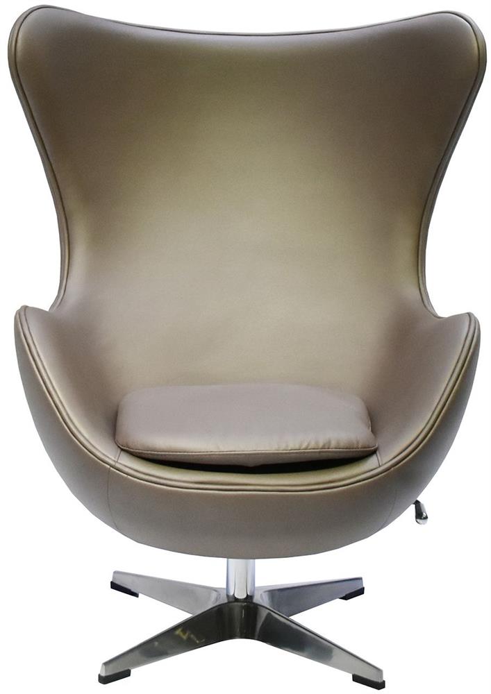 Lounge Chair Falmouth | size: Width: 78cm, Height: 104cm, Depth: 87cm | color: Brown | image: 2 | variant: 1000996