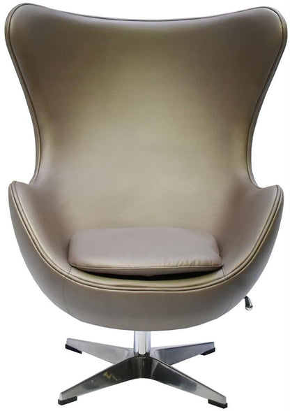 Lounge Chair Falmouth | size: Width: 78cm, Height: 104cm, Depth: 87cm | color: Brown | image: 2 | variant: 1000996