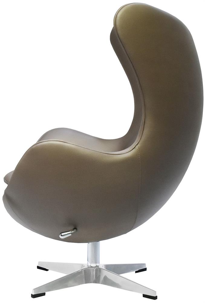 Lounge Chair Falmouth | size: Width: 78cm, Height: 104cm, Depth: 87cm | color: Brown | image: 3 | variant: 1000996