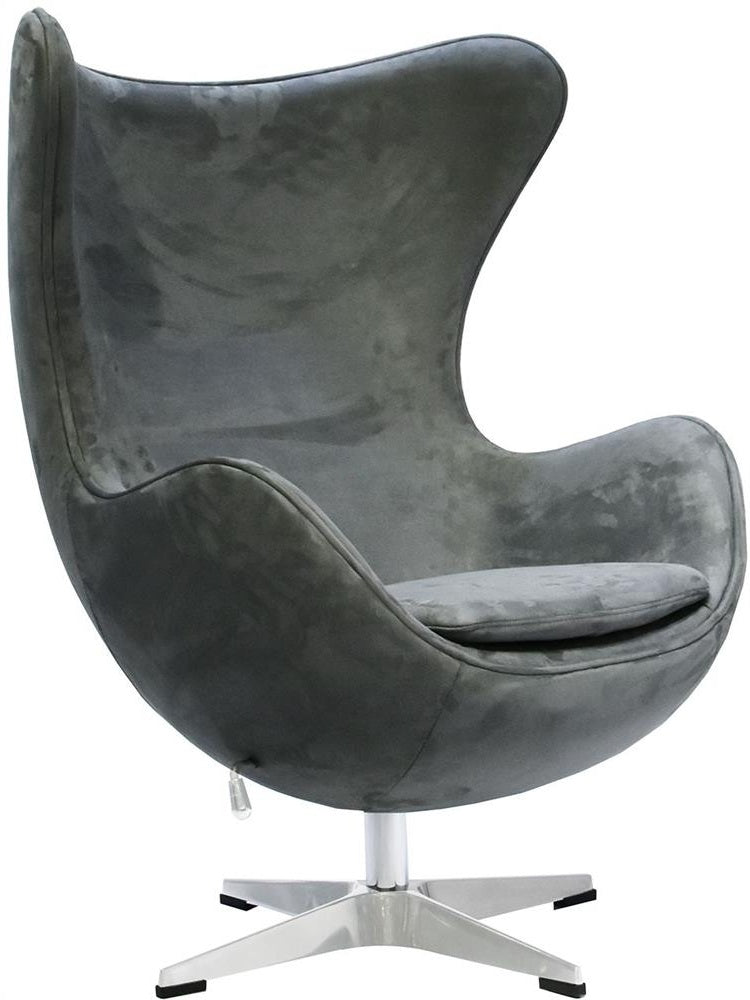 Lounge Chair Falmouth | size: Width: 78cm, Height: 104cm, Depth: 87cm | color: Gray | image: 0 | variant: 1000998