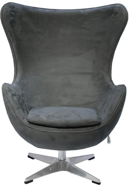 Lounge Chair Falmouth | size: Width: 78cm, Height: 104cm, Depth: 87cm | color: Gray | image: 1 | variant: 1000998