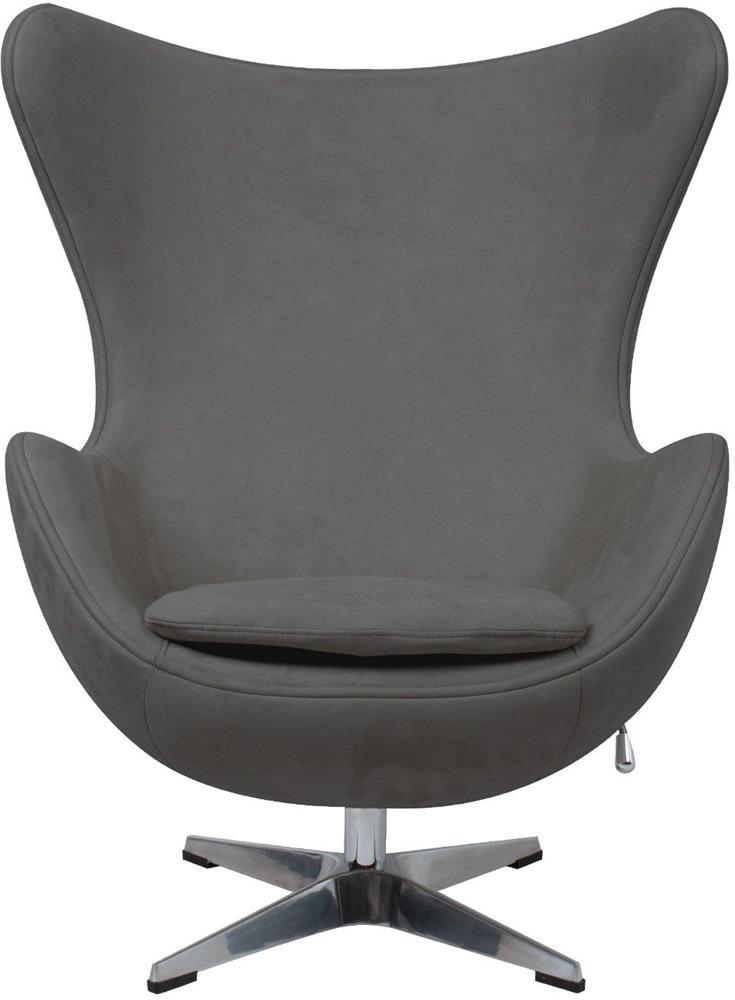 Lounge Chair Falmouth | size: Width: 78cm, Height: 104cm, Depth: 87cm | color: Gray | image: 2 | variant: 1000994