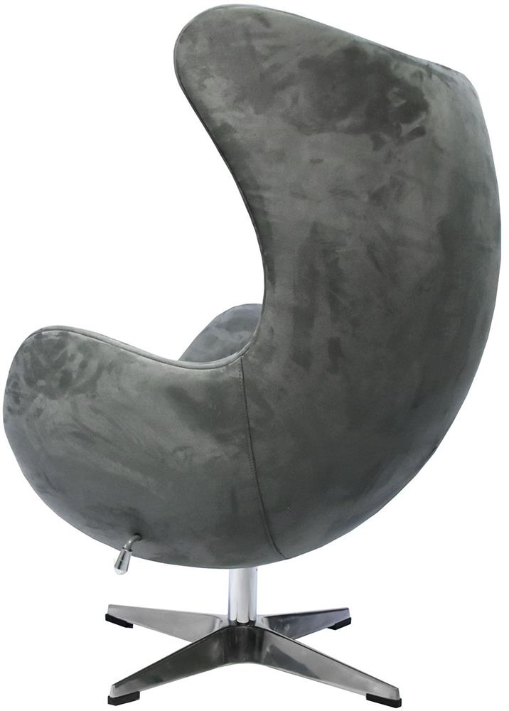 Lounge Chair Falmouth | size: Width: 78cm, Height: 104cm, Depth: 87cm | color: Gray | image: 2 | variant: 1000998
