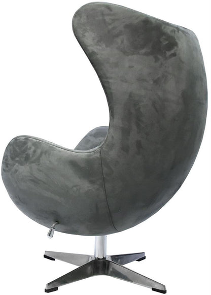 Lounge Chair Falmouth | size: Width: 78cm, Height: 104cm, Depth: 87cm | color: Gray | image: 2 | variant: 1000998