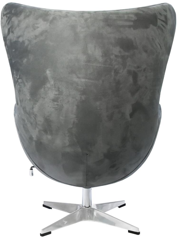 Lounge Chair Falmouth | size: Width: 78cm, Height: 104cm, Depth: 87cm | color: Gray | image: 3 | variant: 1000998