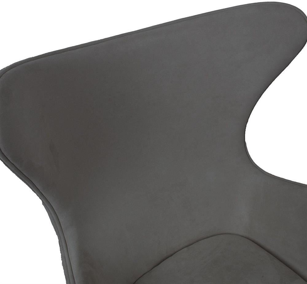 Lounge Chair Falmouth | size: Width: 78cm, Height: 104cm, Depth: 87cm | color: Gray | image: 4 | variant: 1000994