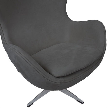 Lounge Chair Falmouth | size: Width: 78cm, Height: 104cm, Depth: 87cm | color: Gray | image: 5 | variant: 1000994
