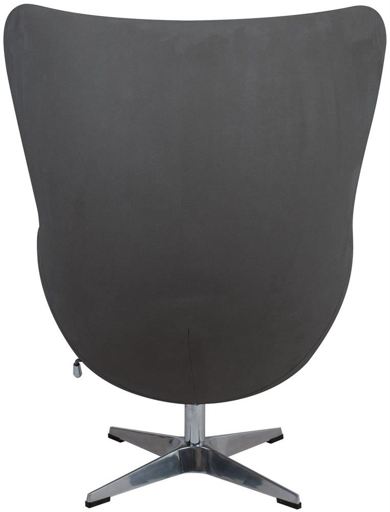 Lounge Chair Falmouth | size: Width: 78cm, Height: 104cm, Depth: 87cm | color: Gray | image: 6 | variant: 1000994