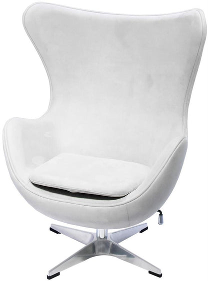 Lounge Chair Falmouth | size: Width: 78cm, Height: 104cm, Depth: 87cm | color: White | image: 2 | variant: 1000995
