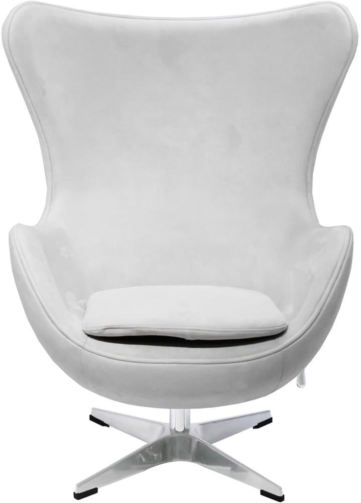 Lounge Chair Falmouth | size: Width: 78cm, Height: 104cm, Depth: 87cm | color: White | image: 3 | variant: 1000995