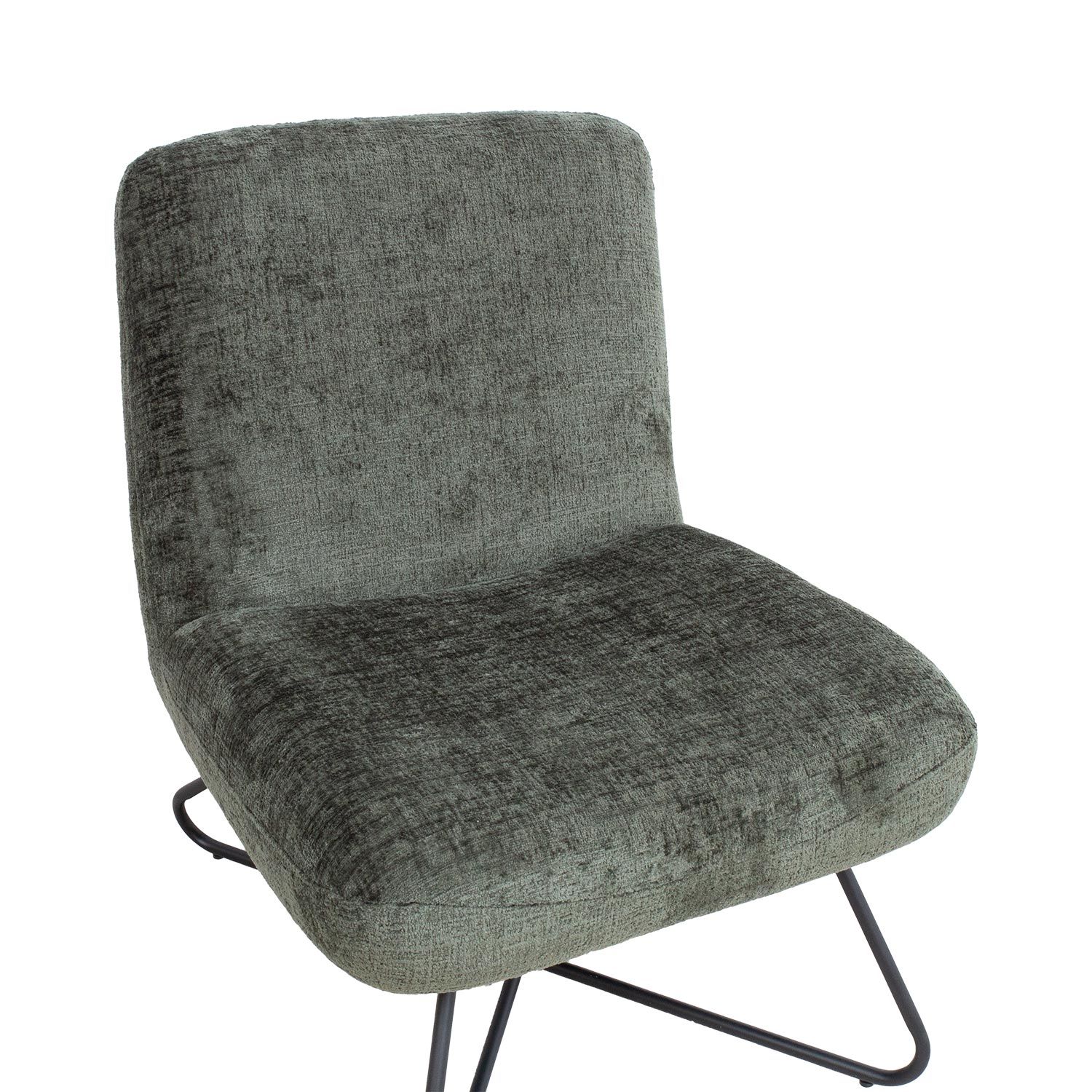 Lounge Chair Farica | size: Width: 65cm, Height: 84cm, Depth: 74cm | color: Green | image: 4 | variant: 1004812