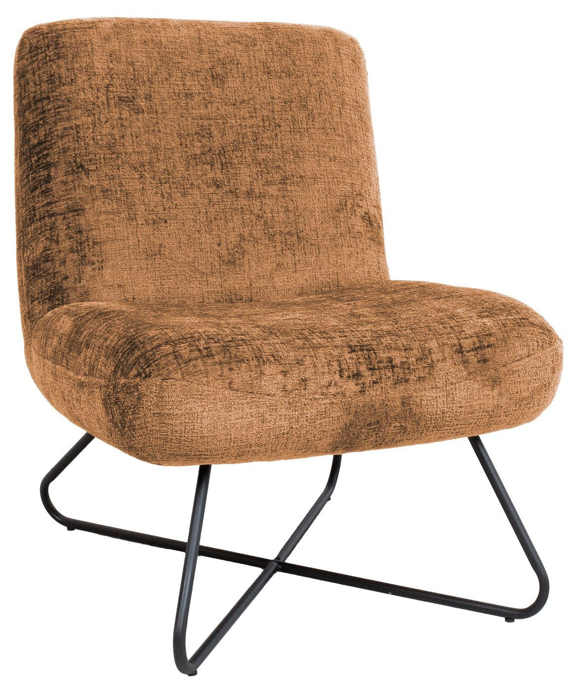 Lounge Chair Farica | size: Width: 65cm, Height: 84cm, Depth: 74cm | color: Orange | image: 0 | variant: 1004809