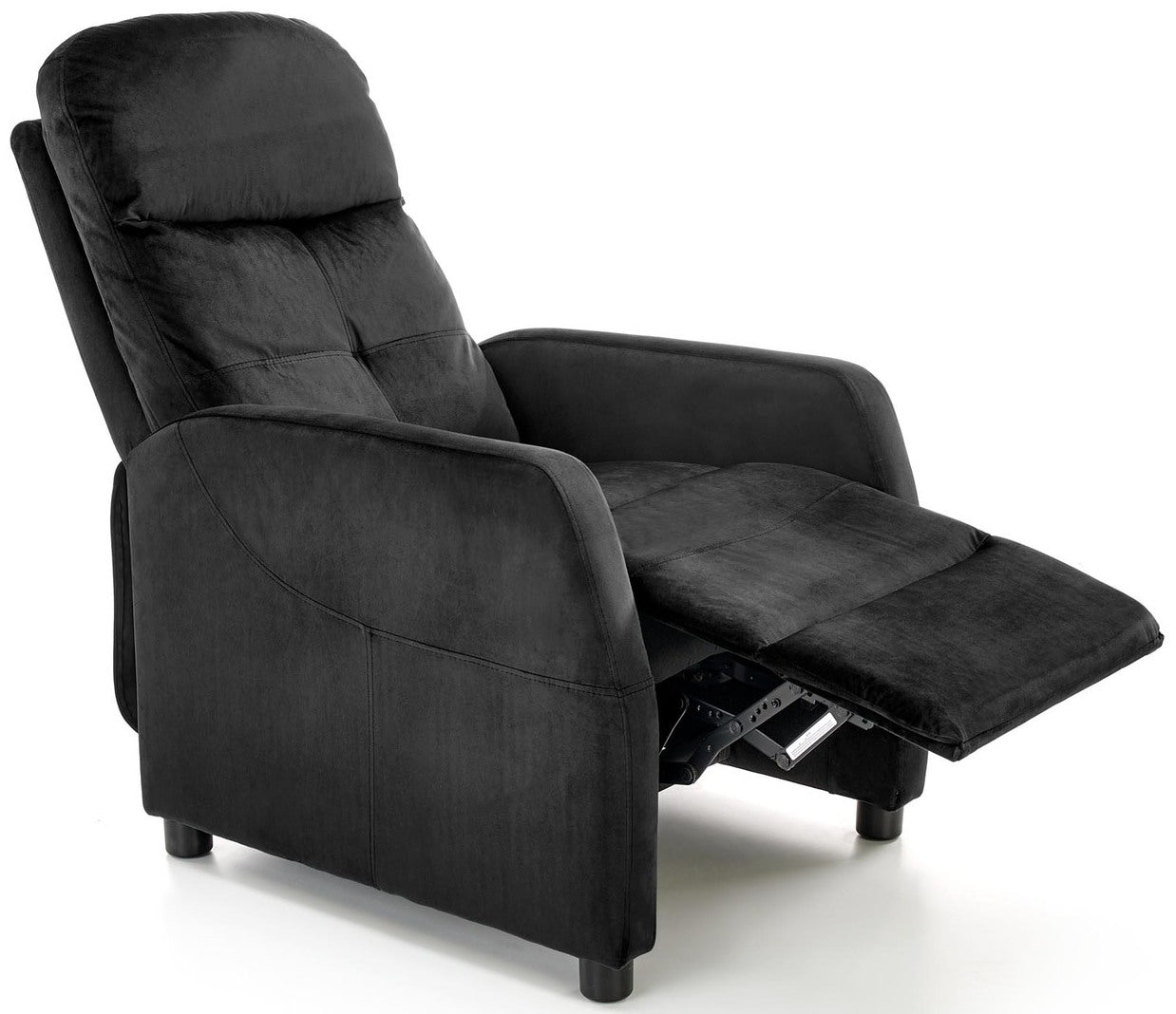 Lounge Chair Felipe 2 1 | size: Width: 64cm, Height: 76cm, Depth: 84cm | color: Black | image: 2 | variant: 1004650