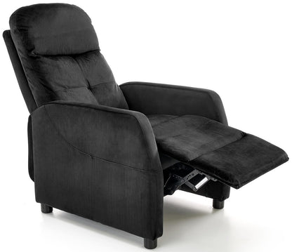Lounge Chair Felipe 2 1 | size: Width: 64cm, Height: 76cm, Depth: 84cm | color: Black | image: 2 | variant: 1004650
