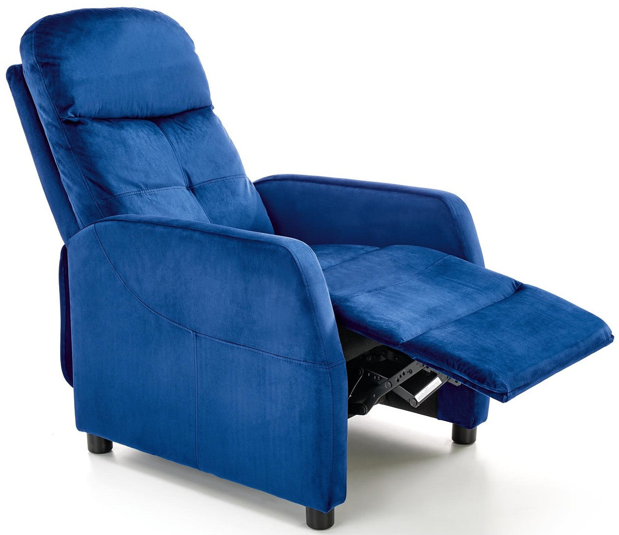 Lounge Chair Felipe 2 1 | size: Width: 64cm, Height: 76cm, Depth: 84cm | color: Blue | image: 2 | variant: 1004651