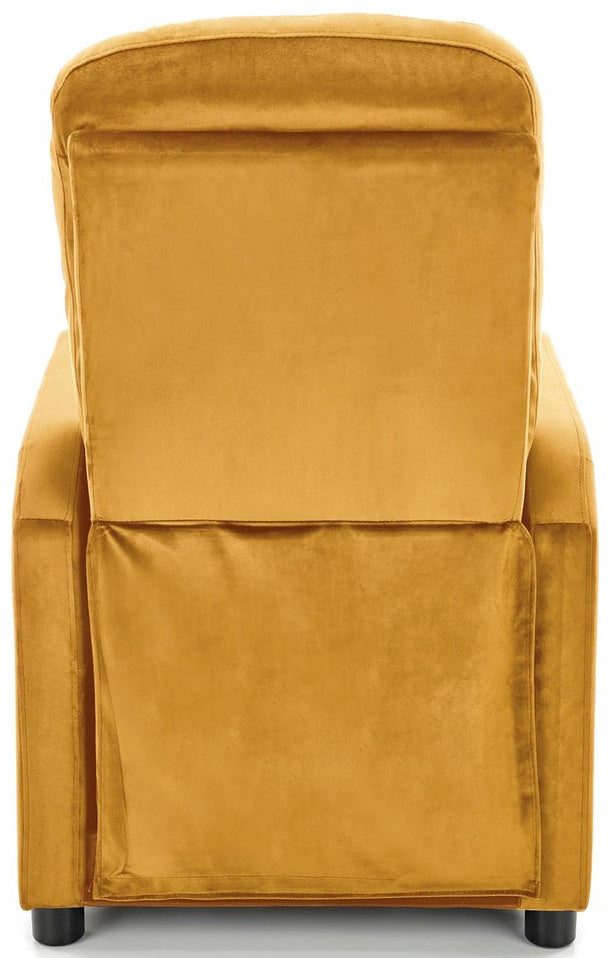 Lounge Chair Felipe 2 1 | size: Width: 64cm, Height: 76cm, Depth: 84cm | color: Yellow | image: 4 | variant: 1004652