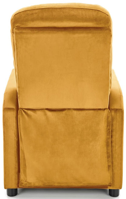 Lounge Chair Felipe 2 1 | size: Width: 64cm, Height: 76cm, Depth: 84cm | color: Yellow | image: 4 | variant: 1004652