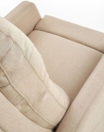 Lounge Chair Felipe | size: Width: 64cm, Height: 103cm, Depth: 84cm | color: Beige | image: 6 | variant: 1004654