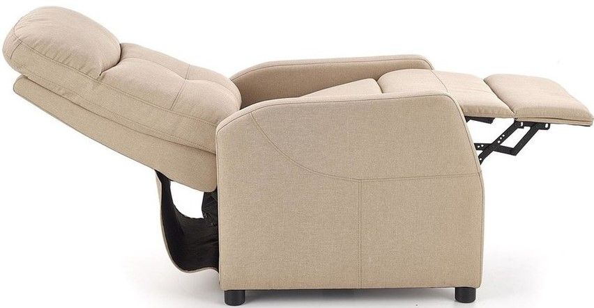Lounge Chair Felipe | size: Width: 64cm, Height: 103cm, Depth: 84cm | color: Beige | image: 7 | variant: 1004654