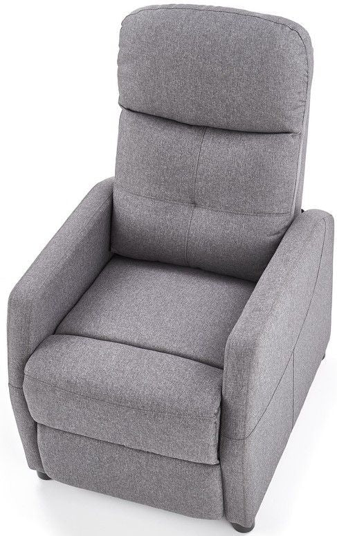 Lounge Chair Felipe | size: Width: 64cm, Height: 103cm, Depth: 84cm | color: Gray | image: 4 | variant: 1004655