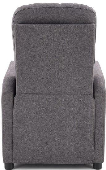 Lounge Chair Felipe | size: Width: 64cm, Height: 103cm, Depth: 84cm | color: Gray | image: 6 | variant: 1004655