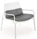 Lounge Chair Foggia | size: Width: 77cm, Height: 75cm, Depth: 66cm | color: White/Grey | image: 1 | variant: 1002784