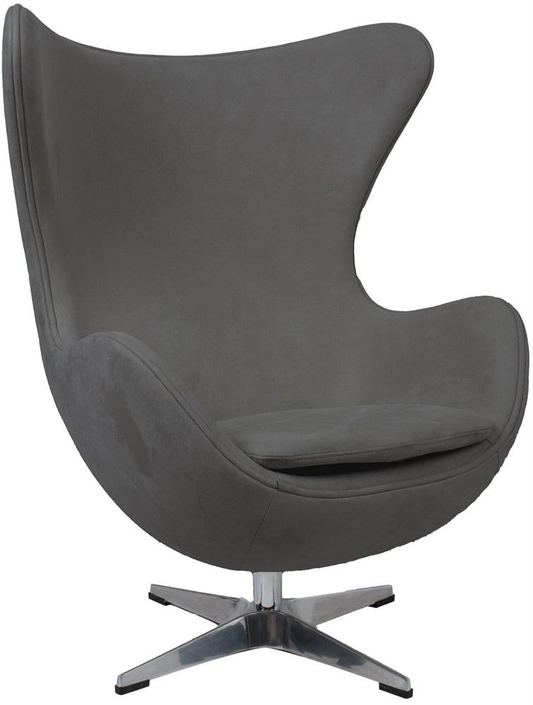 Lounge Chair Grand Star | size: Width: 78cm, Height: 104cm, Depth: 87cm | color: Gray | image: 1 | variant: 1004827