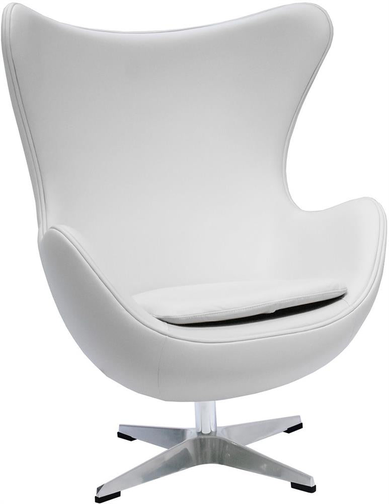 Lounge Chair Grand Star | size: Width: 78cm, Height: 104cm, Depth: 87cm | color: White | image: 1 | variant: 1004828