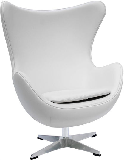 Lounge Chair Grand Star | size: Width: 78cm, Height: 104cm, Depth: 87cm | color: White | image: 1 | variant: 1004828