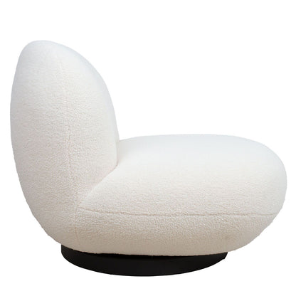 Lounge Chair Halstead | size: Width: 90cm, Height: 74cm, Depth: 80cm | color: White | image: 3 | variant: 1001070