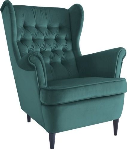 Lounge Chair Harry 1 | size: Width: 68cm, Height: 101cm, Depth: 90cm | color: Green | image: 1 | variant: 1004993