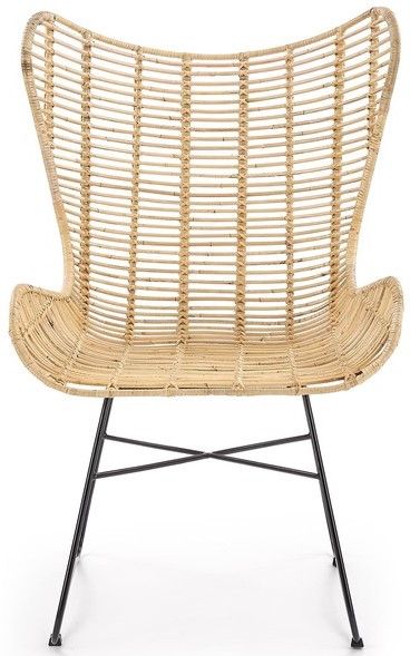 Lounge Chair Indiana | size: Width: 69cm, Height: 103cm, Depth: 70cm | color: Beige | image: 6 | variant: 1011390