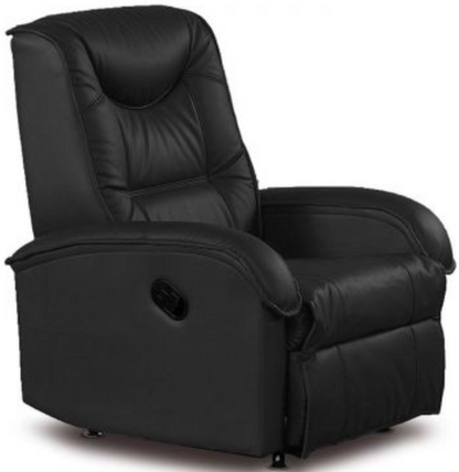 Lounge Chair Jeff | size: Width: 85cm, Height: 101cm, Depth: 93cm | color: Black | image: 1 | variant: 1004660