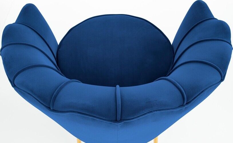Lounge Chair Jonkoping | size: Width: 81cm, Height: 77cm, Depth: 77cm | color: Blue | image: 6 | variant: 1002685