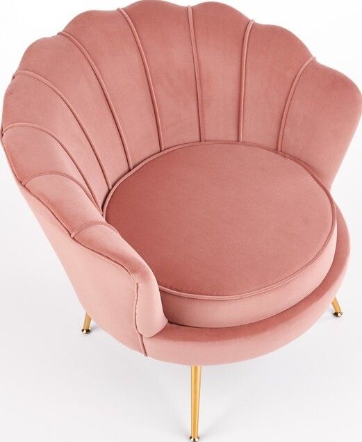 Lounge Chair Jonkoping | size: Width: 81cm, Height: 77cm, Depth: 77cm | color: Pink | image: 6 | variant: 1002683
