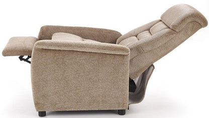 Lounge Chair Jordan | size: Width: 71cm, Height: 106cm, Depth: 85cm | color: Brown | image: 4 | variant: 1004664